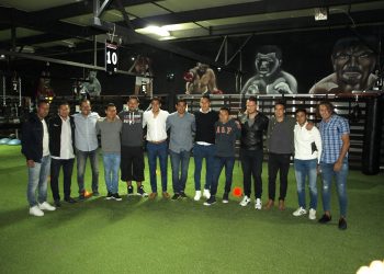 Apadrinan los Toros gimnasio de box