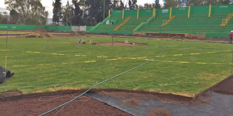 Presenta remodelación del parque Domingo Santana avance del 20 por ciento