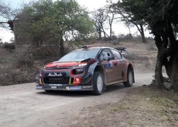 Toma Kris Meeke la punta del Rally México tras la jornada de viernes