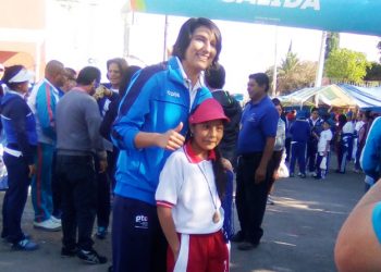 Participa Liliana Ibañez de activación física en Celaya
