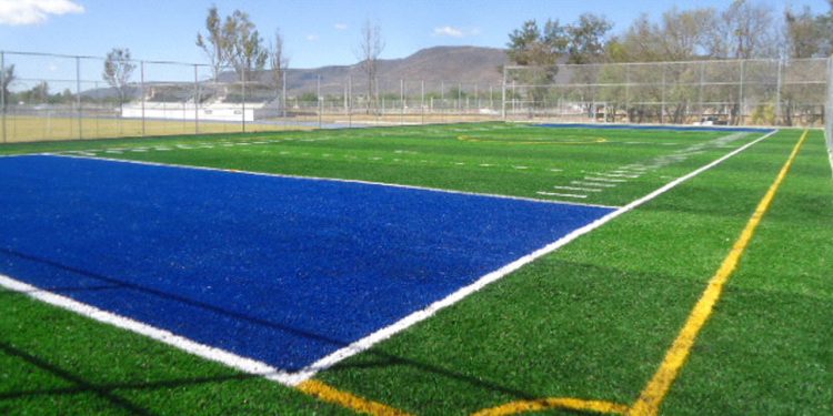 #Rayados Cancha de futbol americano y alberca semi olímpica en Purísima del Rincón