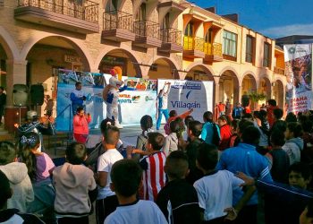 Villagrán recibe la Semana Nacional de la Actividad Física y Deporte