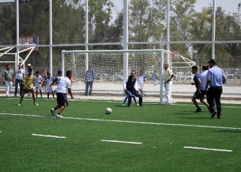 Invierten 6 millones de pesos en obra deportiva para Irapuato