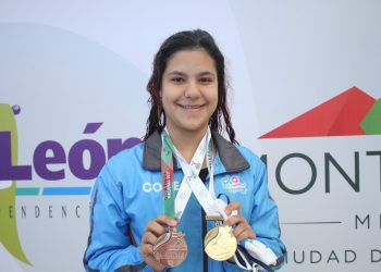 Jornada dorada; suma Guanajuato cuatro nuevos oros y tres platas en natación