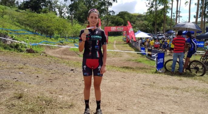 Monserrath Rodríguez, campeona del Junior Series de la Copa América de MTB