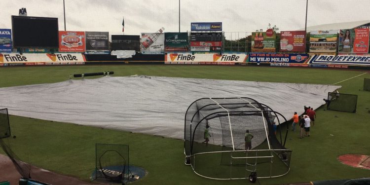 Lluvia le pega otra vez a Bravos, se suspende el segundo ante Leones