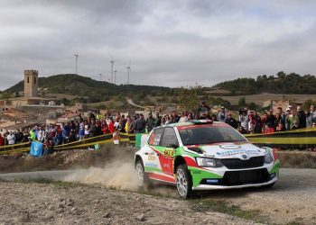Sube Benito Guerra al podio en Catalunya