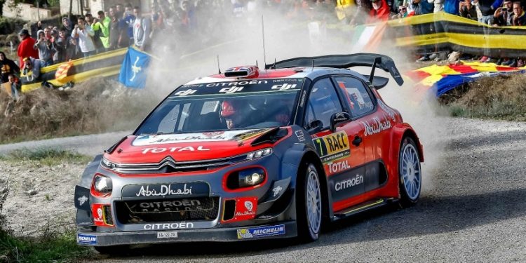 Kris Meeke cierra la segunda jornada de líder en el Rally de España