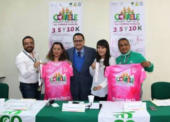 Presentan la 2ª Carrera Atlética Familiar “Córrele, Prevenir esta en ti»