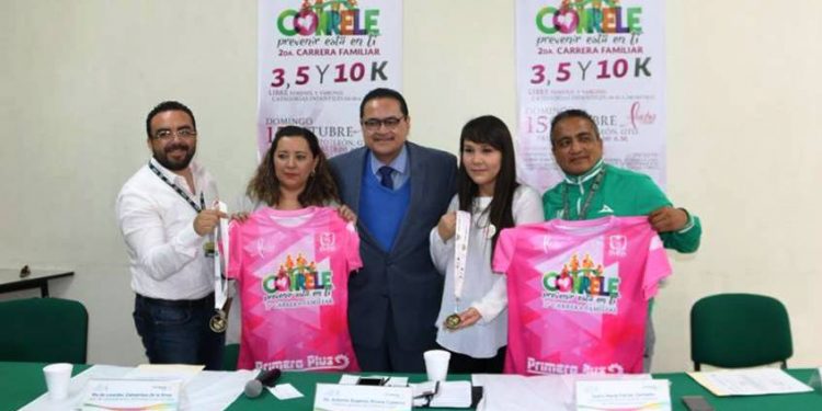 Presentan la 2ª Carrera Atlética Familiar “Córrele, Prevenir esta en ti»