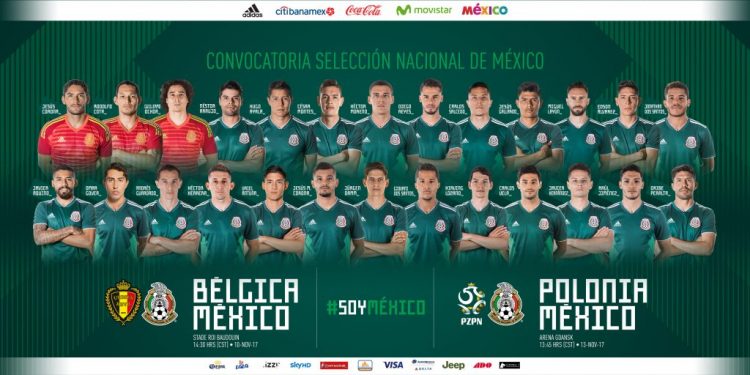 Destacan Omar Govea y Uriel Antuna en el Tri para gira europea