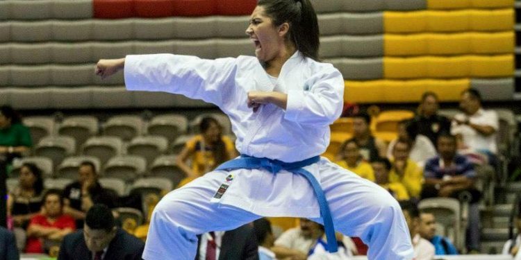 Termina participación de Cinthia de la Rúe en Mundial Senior de Karate en Madrid