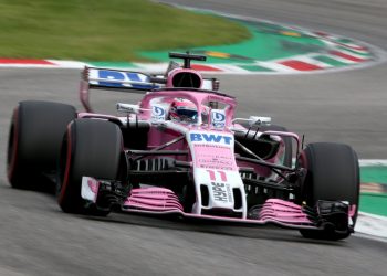 Sergio Pérez vuelve a sumar puntos, al terminar octavo en GP de Italia