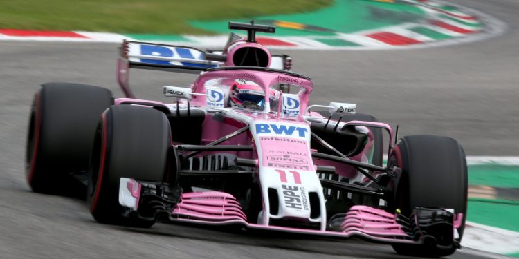 Sergio Pérez vuelve a sumar puntos, al terminar octavo en GP de Italia