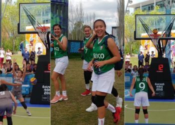 Par de triunfos en arranque de México en basquetbol 3×3 en Buenos Aires 2018