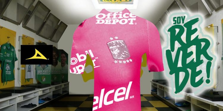 🤨🦁🕵️♂️Filtran nueva playera rosa del Club León (foto)