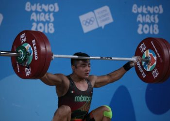 Mauricio Canul obtiene bronce para México en halterofilia en Buenos Aires 2018