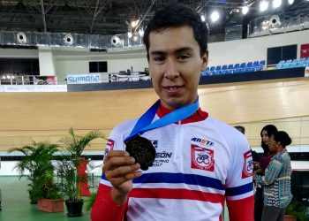 Ignacio Prado se corona en la Copa Federación de Ciclismo de Pista