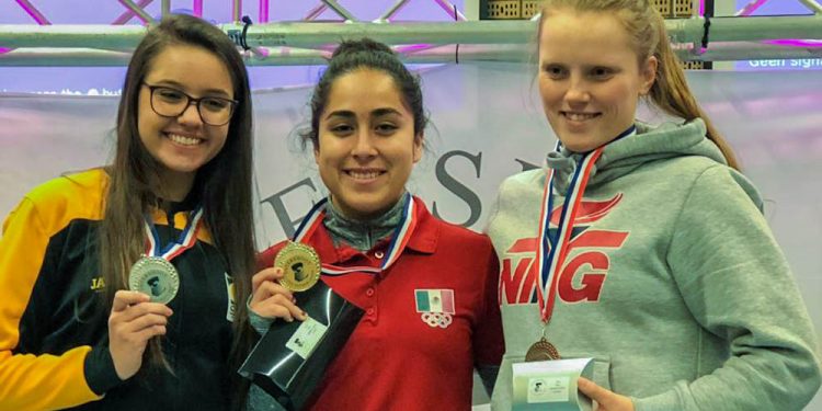 Tiradora Gaby Martínez suma un oro más en el Intershoot de Holanda