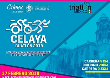 Listo el Duatlón Celaya 2019