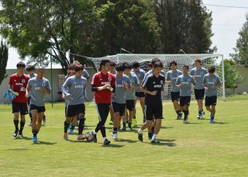 Japón ya entrenó en Celaya previo al juego contra México Sub 22