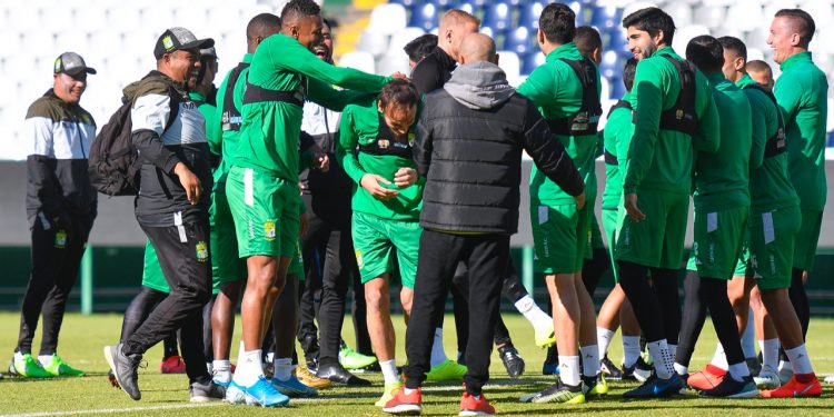 Nicolás Sosa tuvo su primera práctica con el Club León