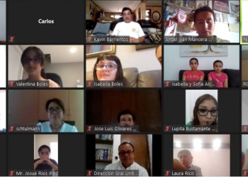 Los celayenses Fernanda Sánchez y Diego Schtulmann hablaron virtualmente de su experiencia deportiva