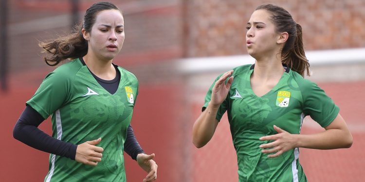Nailea Vidrio y Brenda Viramontes ya lucen la piel del León Femenil