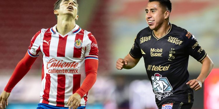 León y Chivas sufren bajas de David Ramírez e Isaac Brizuela por covid-19