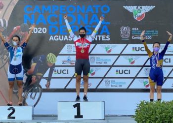 Con seis medallas, Yareli Salazar brilla en Nacional de Ciclismo de Pista