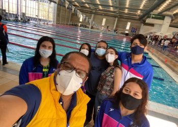 Nadadores celayenses se foguean en Guanajuato Capital