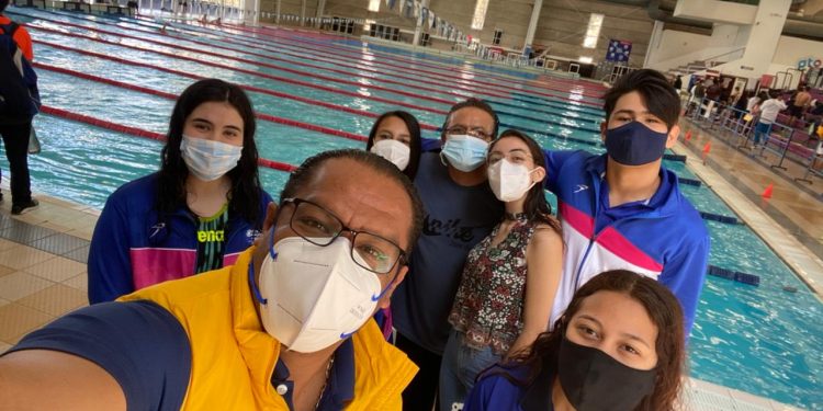 Nadadores celayenses se foguean en Guanajuato Capital