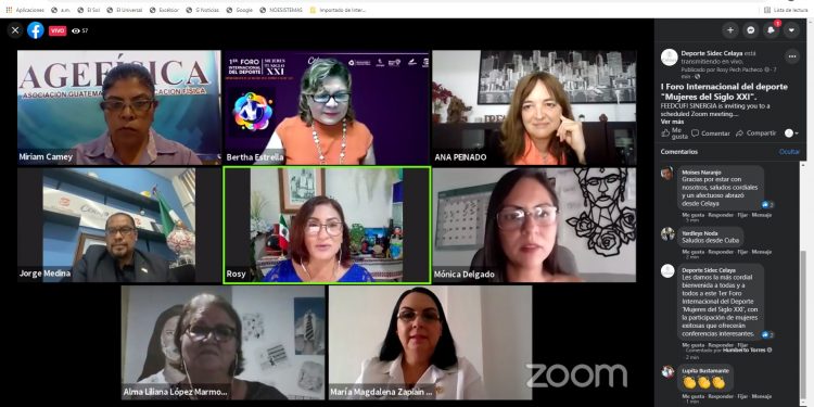 Culmina con éxito el primer Foro Internacional del Deporte online ‘Mujeres del Siglo XXI’