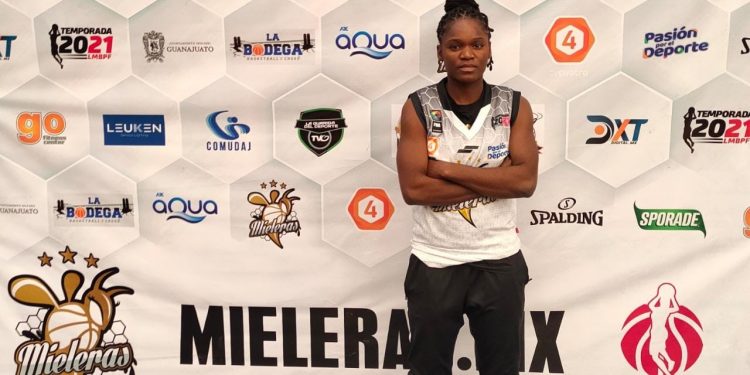 Desde Francia, Melissa Diawakana es la flamante refuerzo de Mieleras de Guanajuato