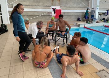 Concentran nadadores y tiradores en Villa Grandeza del Deporte con miras a Tokio 2020