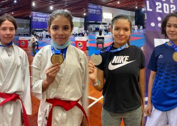 Sobresalen karatecas leoneses en selectivo nacional