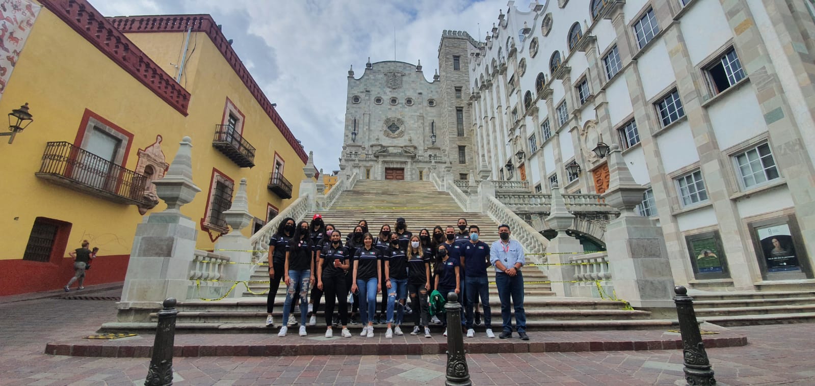 Selección Mexicana de Voleibol Femenil disfruta Guanajuato Capital