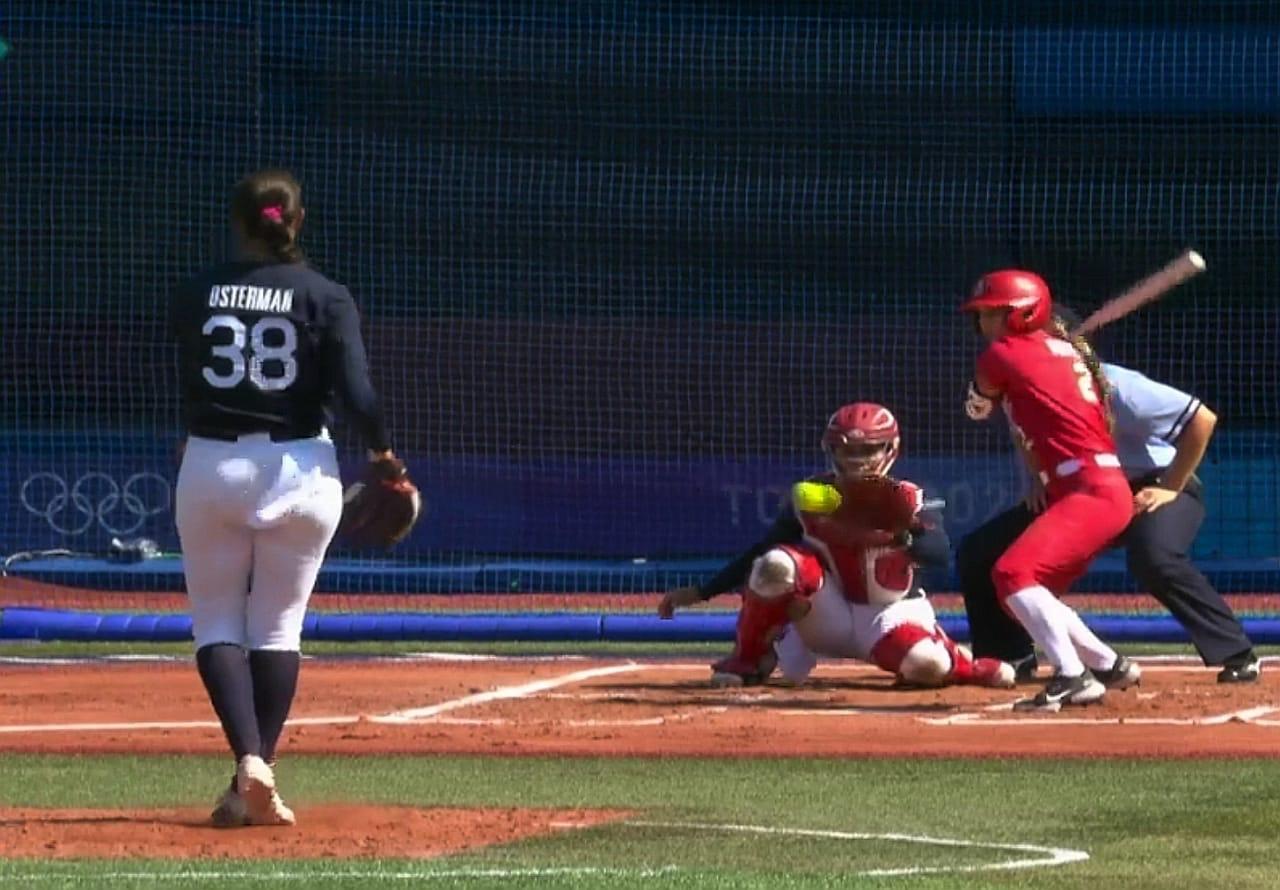 Sufre México tercer descalabro en softbol olímpico