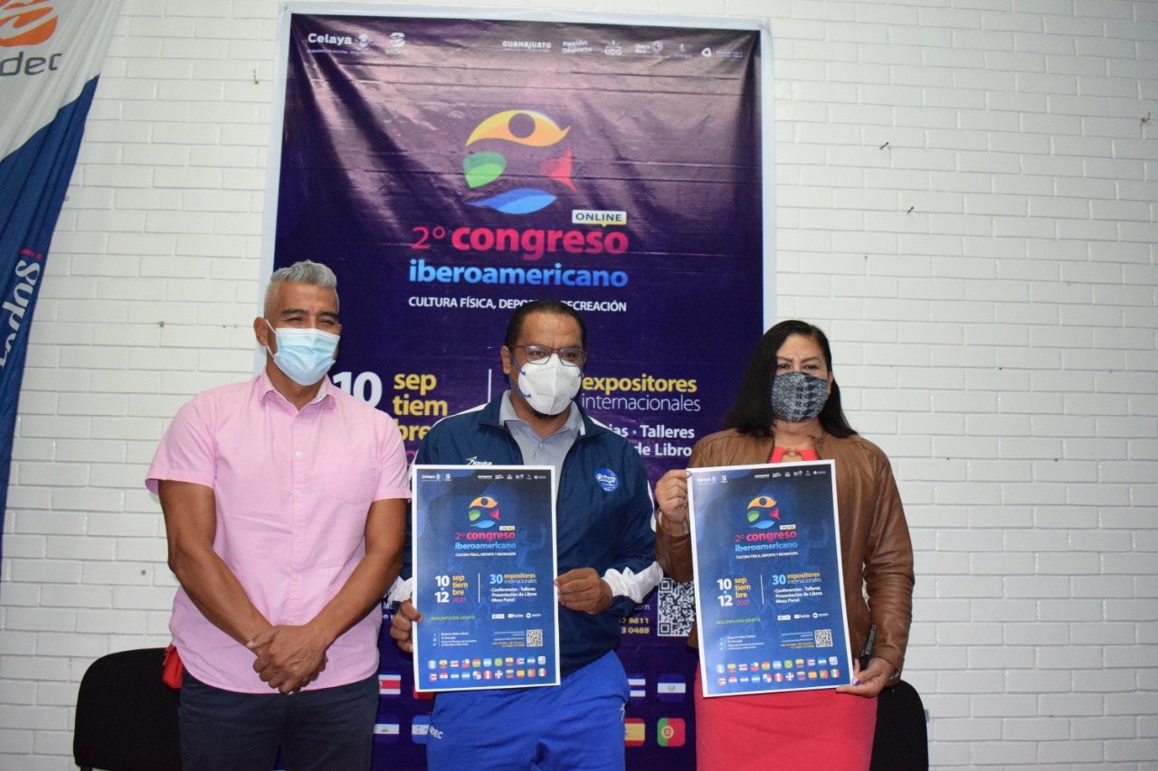 Presentan el 2do Congreso Iberoamericano de la Cultura Física, Deporte y Recreación con participación de 23 países de Iberoamérica