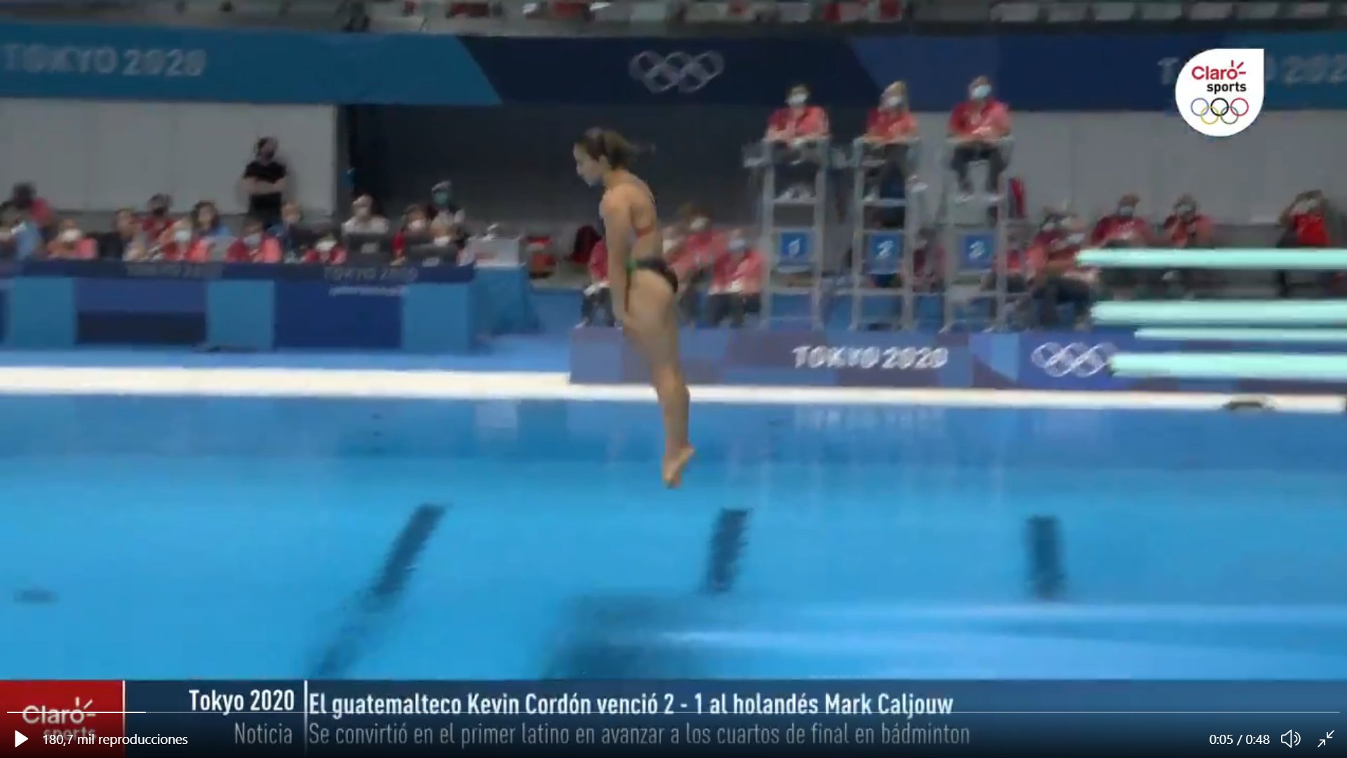 Arantxa Chávez tiene mal día y clavado de 0 puntos la deja fuera de Tokio 2020