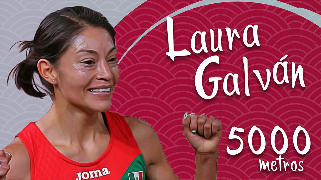 Laura Galván lista para su cita en los 5 mil metros de Tokio 2020
