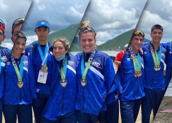Remo guanajuatense, segundo lugar nacional en medallas de oro