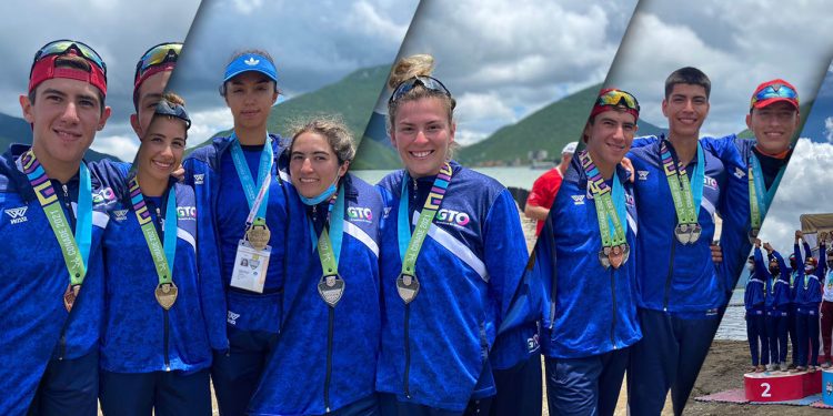 Remo guanajuatense, segundo lugar nacional en medallas de oro