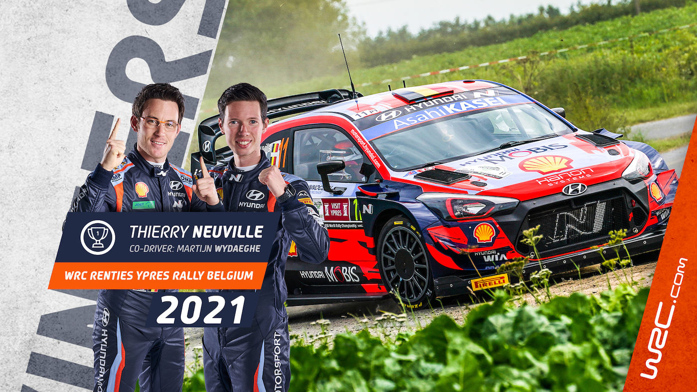 Neuville se lleva el Rally de Bélgica