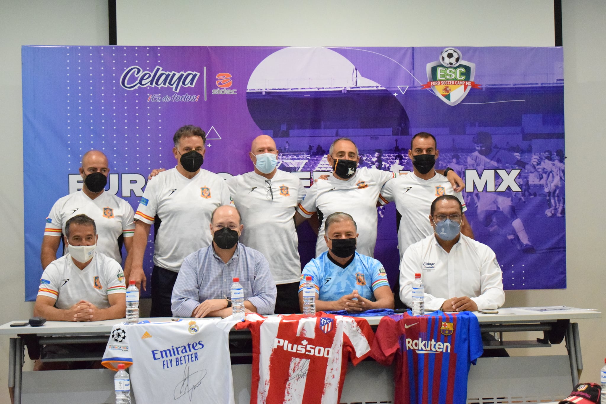Nuevamente en Celaya la visoría  ‘Euro Soccer Camp MX’