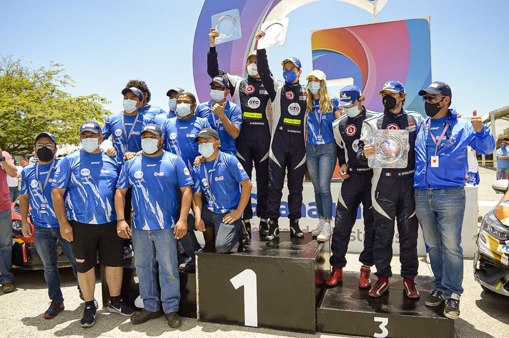 Debuta con éxito la escudería TV4  en el NACAM Rally Guanajuato