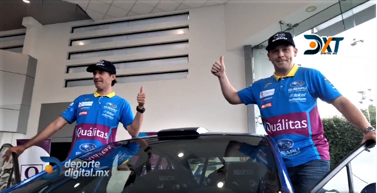 Regresa Subaru al Rally Guanajuato de la mano de  «Pancho» Name y Armando Zapata