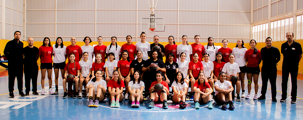 Listas las 12 jugadoras de México para el Premundial FIBA U16 Femenil en León