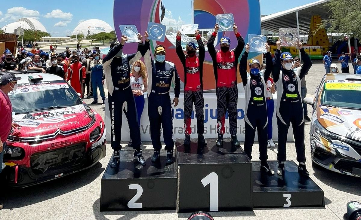 Ricardo Cordero domina, de principio a fin,  el NACAM Rally Guanajuato