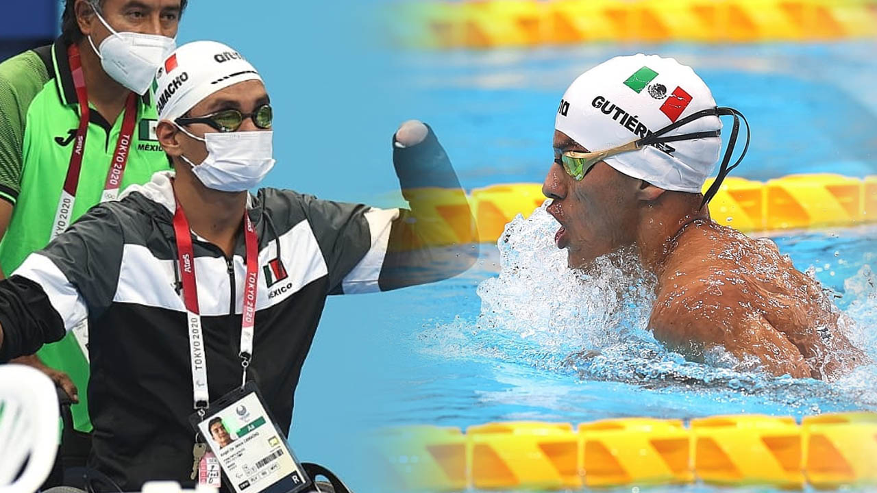 Guanajuatenses Ángel Camacho y Juan Gutiérrez a la final de natación en Paralímpicos de Tokio 2020